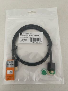 Free if bundle from 25$ Ultra Slim High-Speed HDMI Cable (3 ft)
